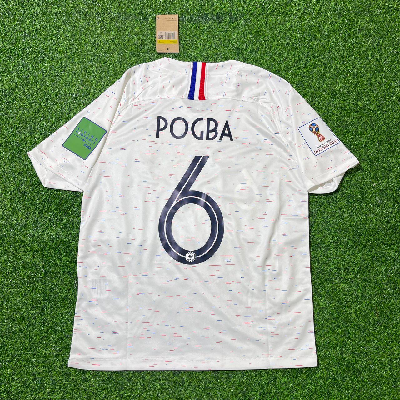 France World Cup 2018 Paul Pogba 6- Kit Football Jersey