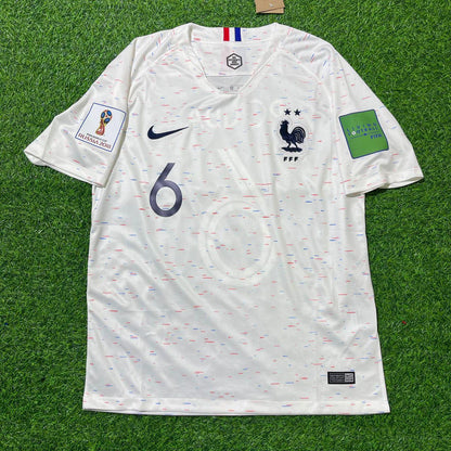 France World Cup 2018 Paul Pogba 6- Kit Football Jersey