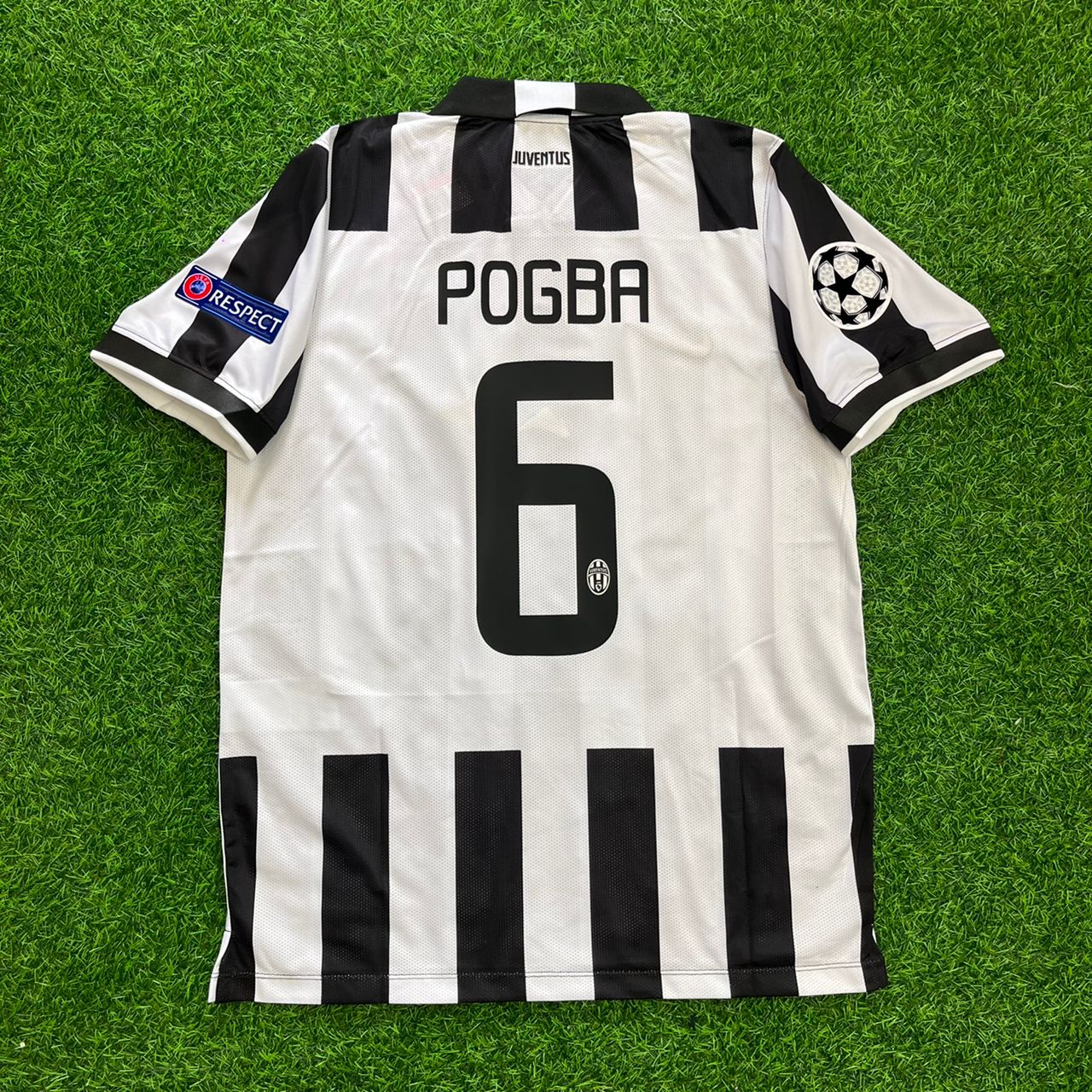 Paul Pogba 6-Juventus 2014 2015 Retro Football Jersey