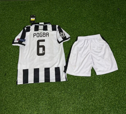 Paul Pogba Juventus 2014 2015 Retro Kids Football Jersey Collection