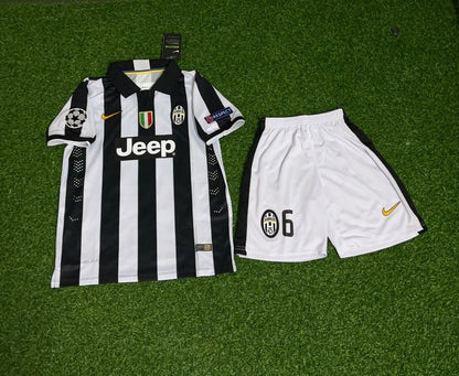 Paul Pogba Juventus 2014 2015 Retro Kids Football Jersey Collection
