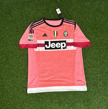 Paul Pogba Juventus 2015/16 Pink Retro Football Jersey Collection