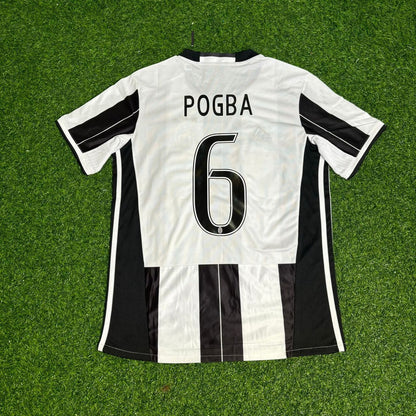 Paul Pogba Juventus 2016-2017 Home Retro Football Jersey Collection