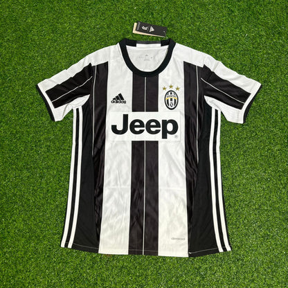 Paul Pogba Juventus 2016-2017 Home Retro Football Jersey Collection