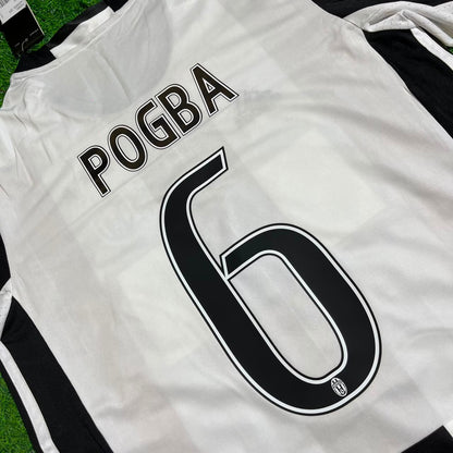 Paul Pogba Juventus 2016-2017 Home Retro Football Jersey Collection