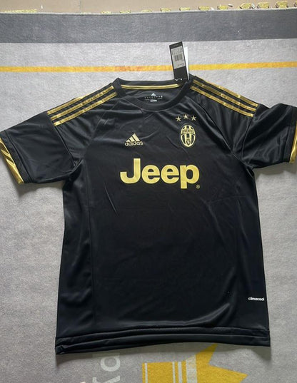 Paul Pogba 10- Juventus Retro Black Football Jersey Kit