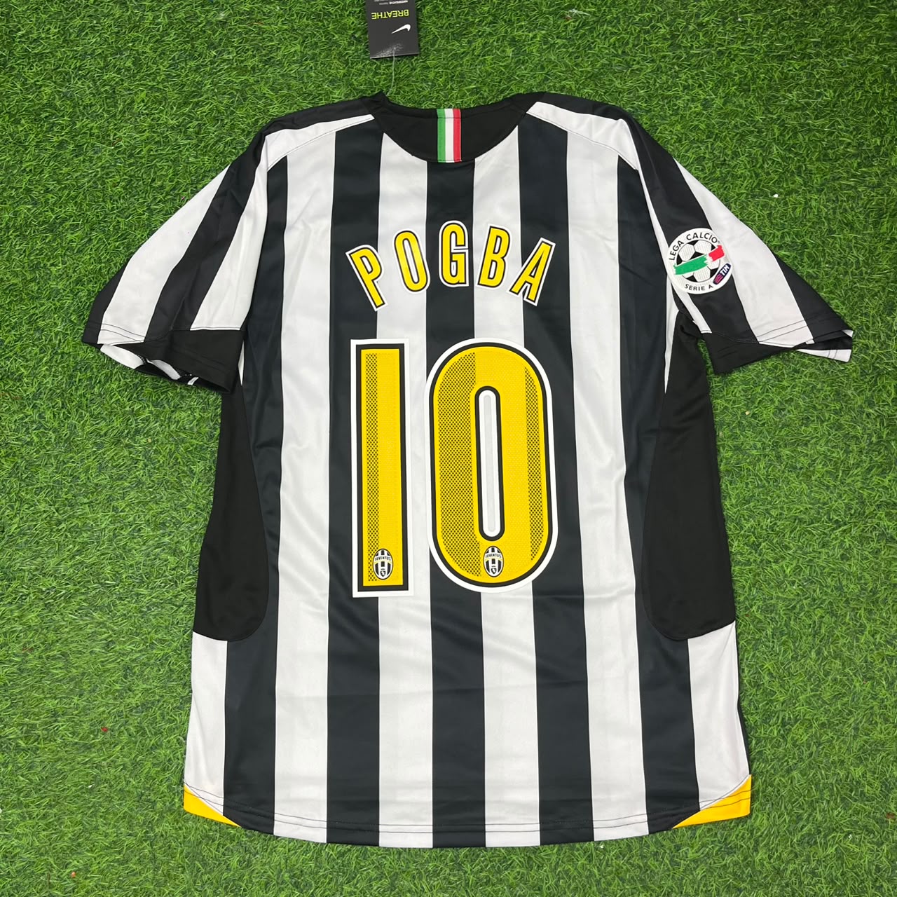 Paul Pogba Juventus Retro Football Jersey Kit