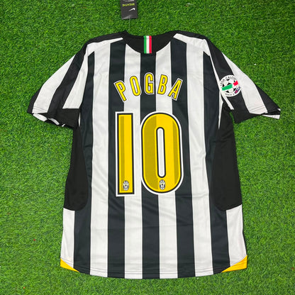 Paul Pogba Juventus Retro Football Jersey Kit