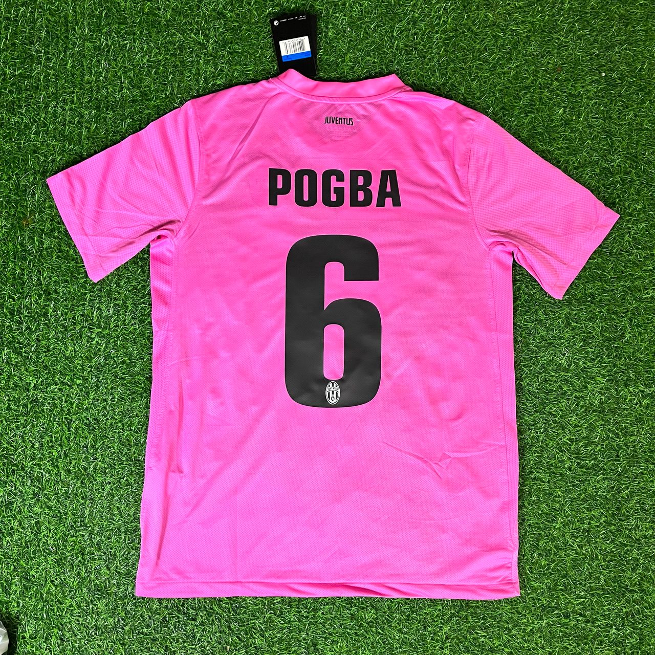 Paul Pogba – Juventus Pink 2012/2013 Season Retro Jersey