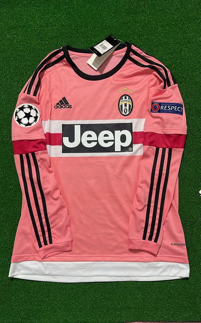 Paul Pogba Juventus Retro 2015 - 2016 Football Jersey Kit