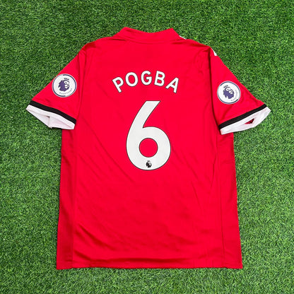 Paul Pogba Manchester United 2017/2018 Football Jersey Kit