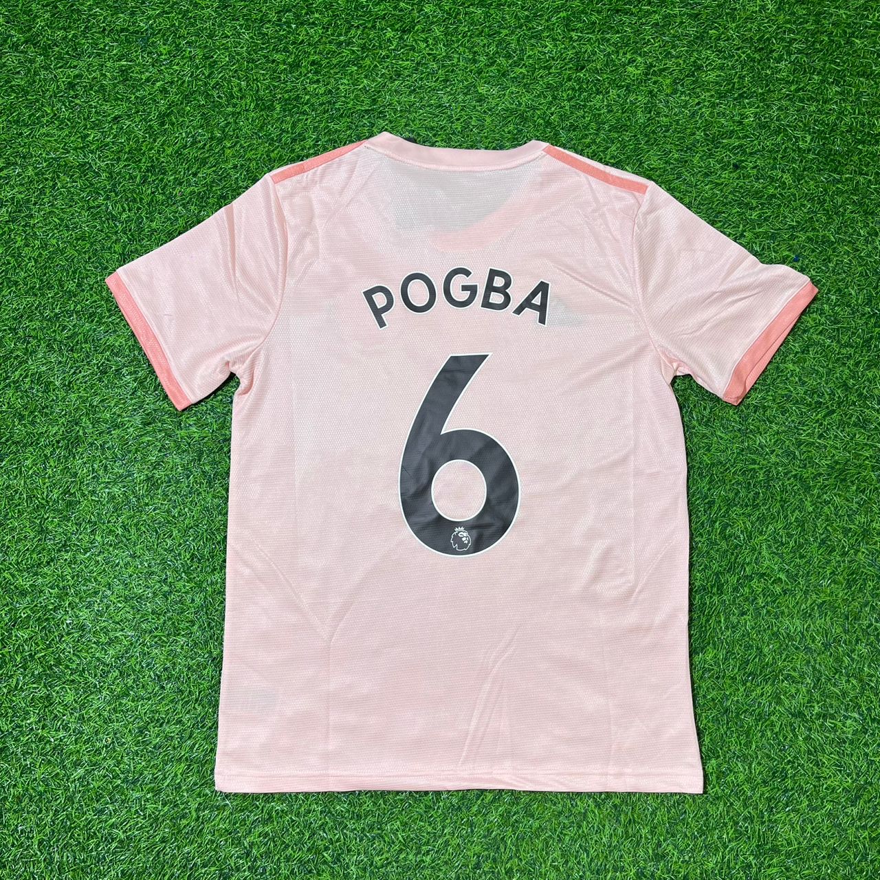 Paul Pogba Manchester United 2018/19 Pink Retro Football Jersey Collection