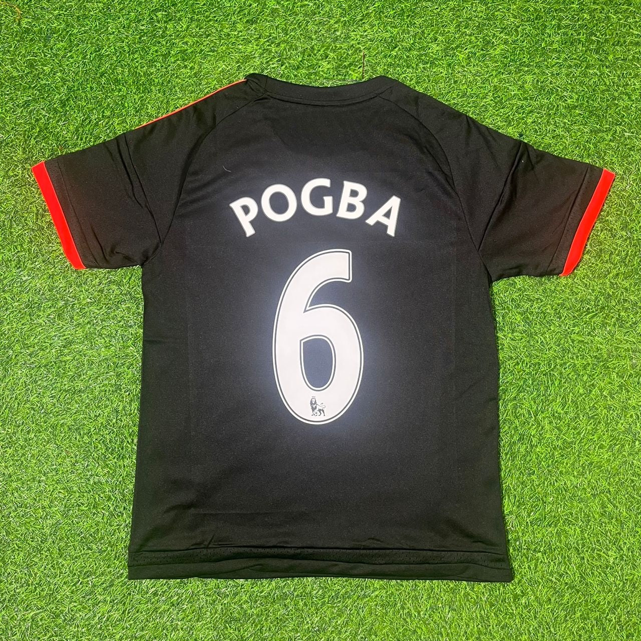 Paul Pogba Manchester United Retro Red Football Jersey Collection