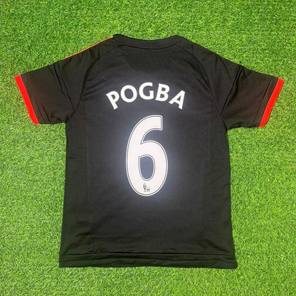 Paul Pogba Manchester United Retro Red Football Jersey Collection