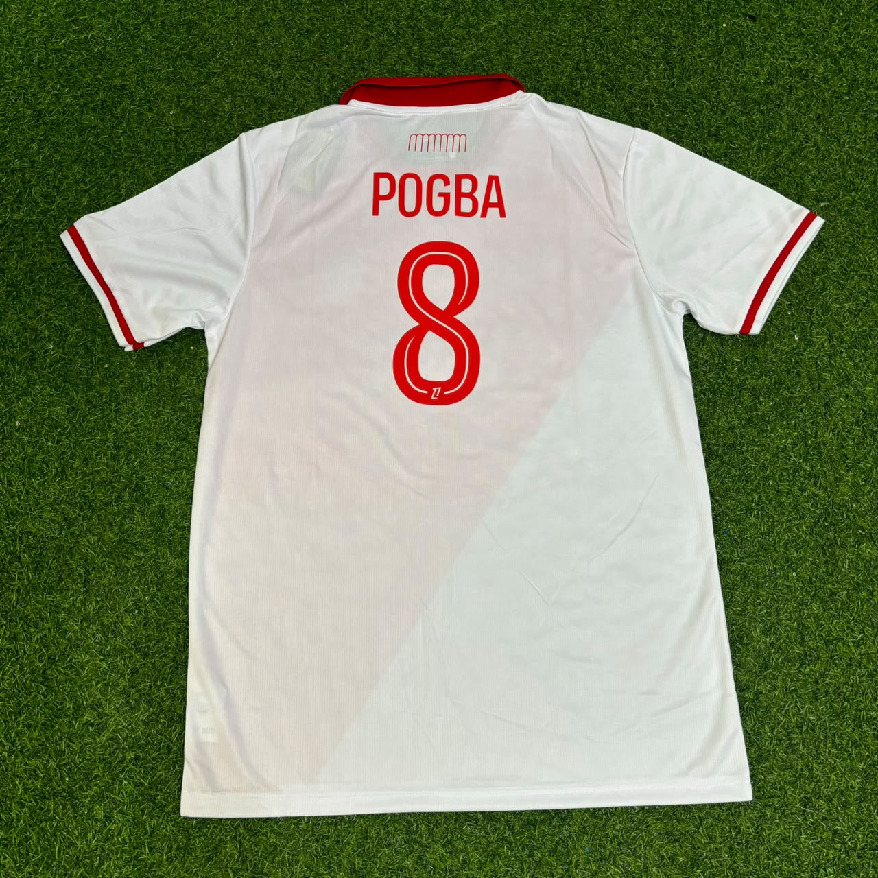 Paul Pogba Monaco Home Football Jersey Kit Soccer