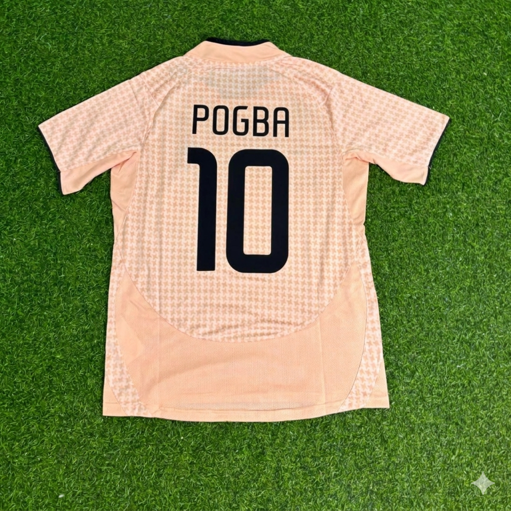 Paul Pogba 10 Juventus Away Retro Football Jersey Kit