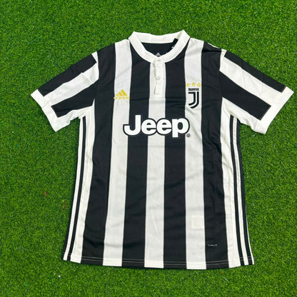 Paulo Dybala #10 Juventus 2017-2018 Retro Football Jersey Kit