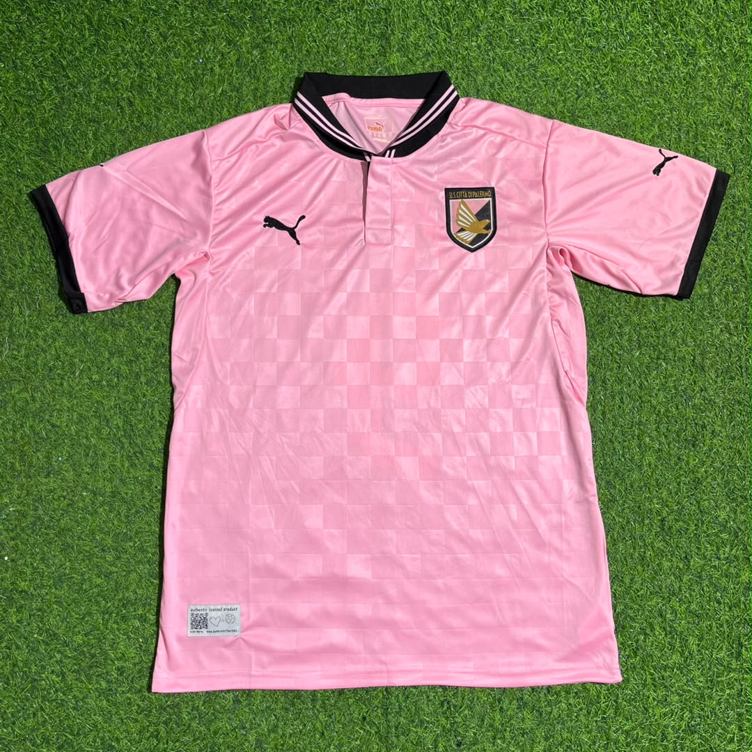 Palermo 2012-2013 Paulo Dybala Season Home Pink Retro Football Jersey