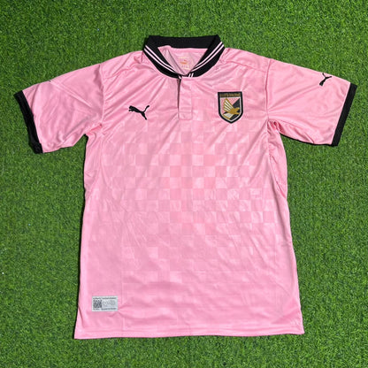 Palermo 2012-2013 Paulo Dybala Season Home Pink Retro Football Jersey