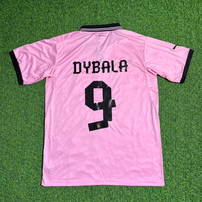 Palermo 2012-2013 Paulo Dybala Season Home Pink Retro Football Jersey