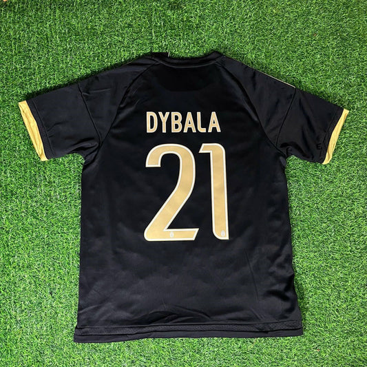 Paulo Dybala #21 – Juventus 2015/16 Black Retro Jersey – | Trikot | Maillot