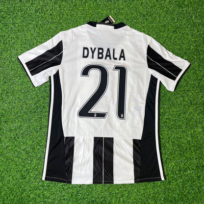 Paulo Dybala Juventus 2016/17 Home Retro Football Jersey Collection