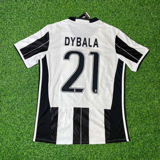 Paulo Dybala Juventus 2016/17 Home Retro Football Jersey Collection