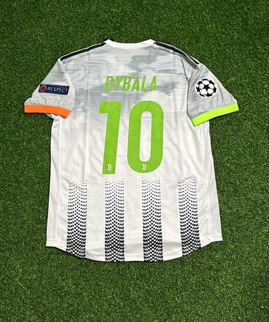 Paulo Dybala Juventus 2019/20 Home Retro Football Jersey Collection