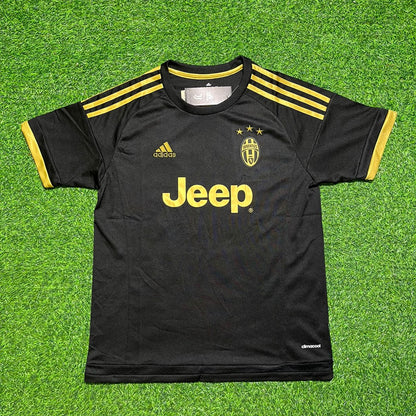 Paulo Dybala Juventus Black Retro Football Jersey Kit