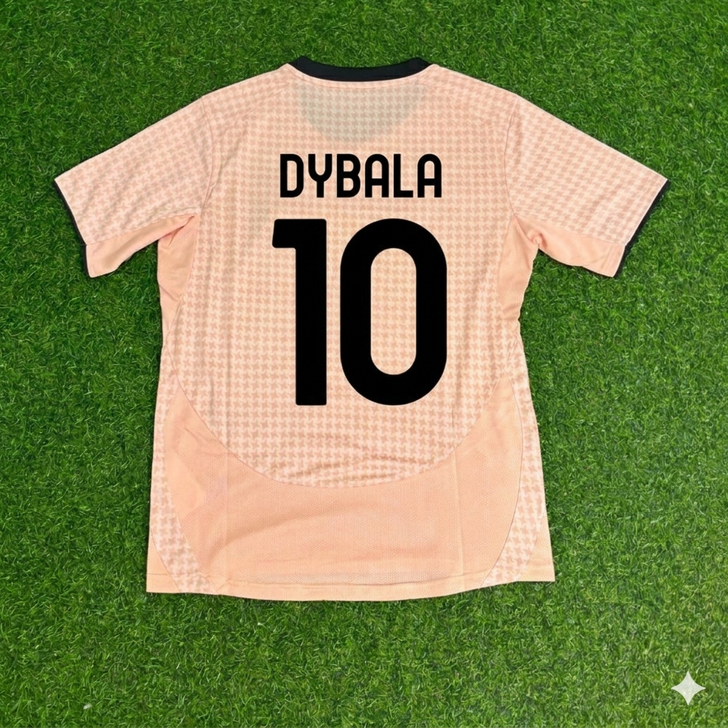 Paulo Dybala 10 Juventus Away Retro Football Jersey Kit