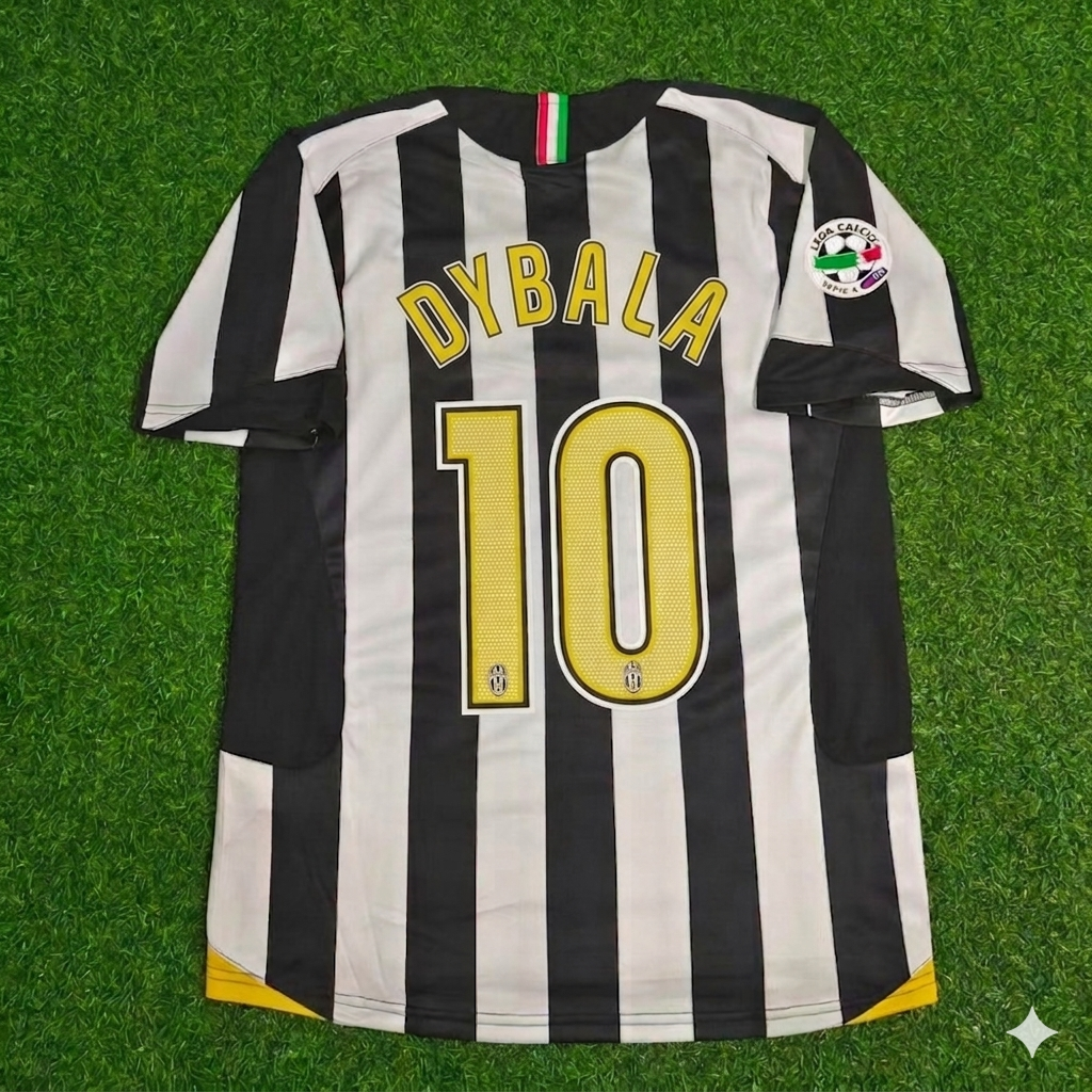 Paulo Dybala Juventus Retro Football Jersey Kit