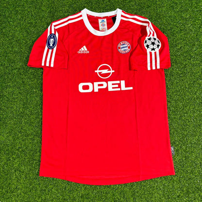 Paulo Sergio Bayern Munich 2000-2001 Retro Football Jersey Kit