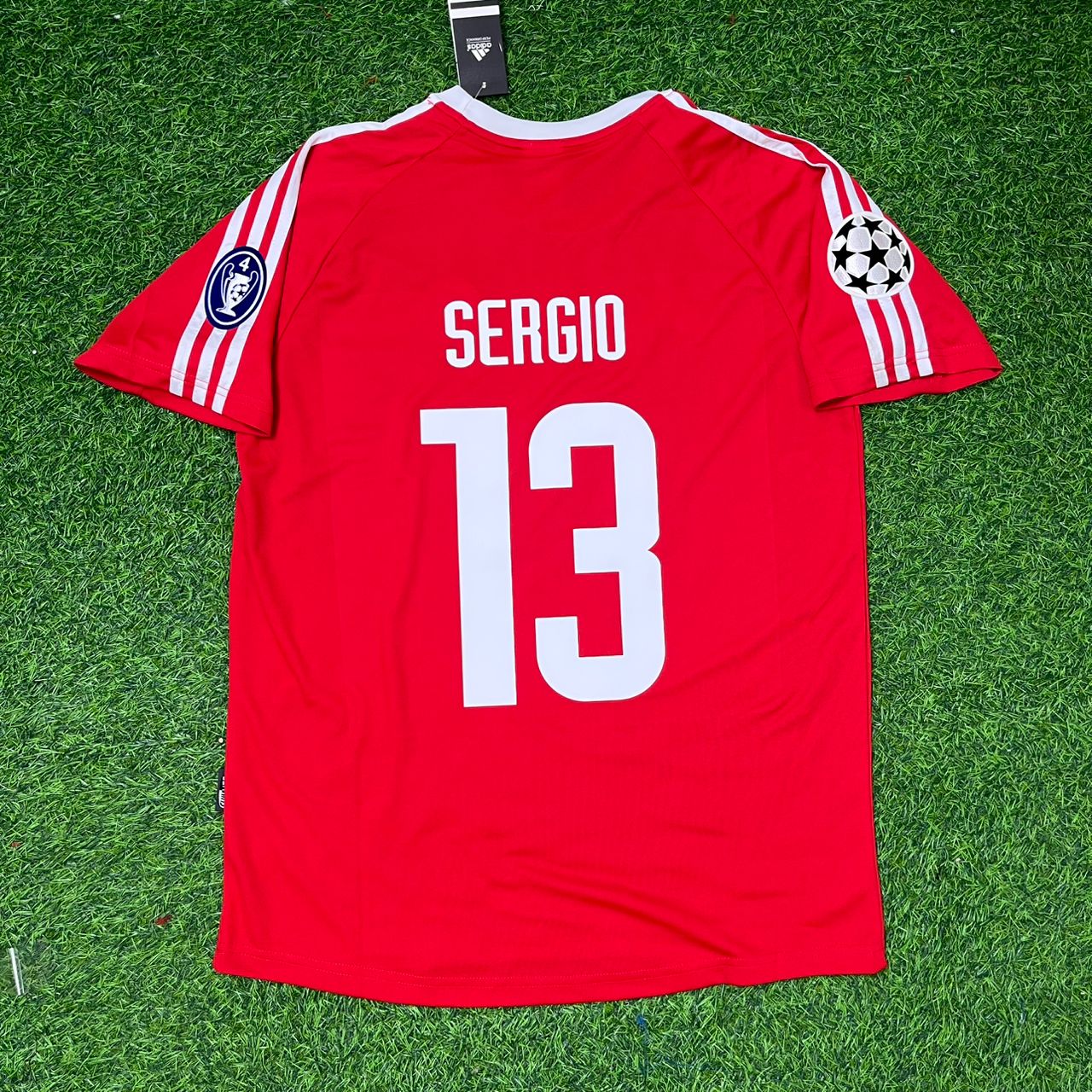 Paulo Sérgio Bayern Munich 2001 Champions League Final Retro Football Jersey Kit