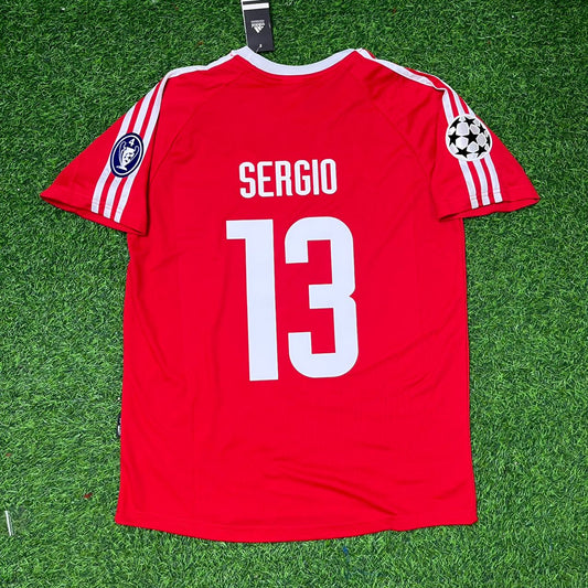 Paulo Sérgio Bayern Munich 2001 Champions League Final Retro Football Jersey Kit