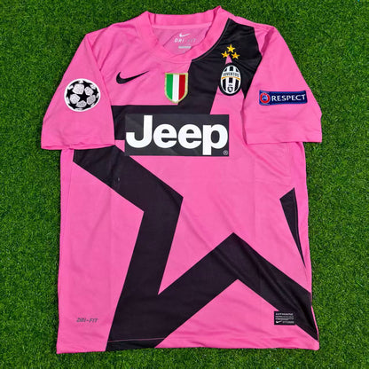 Pavel Nedved Juventus Pink Retro Football Jersey Kit