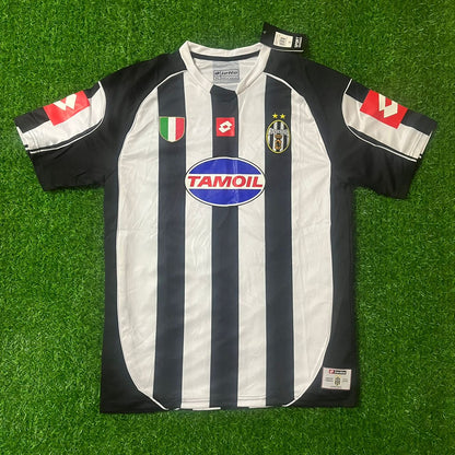 Marcelo Salas Juventus 2002 2003 Retro Football Jersey Kit