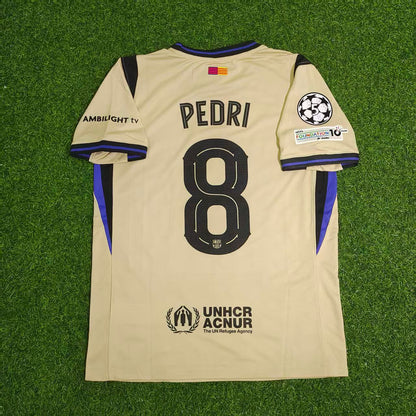 Pedri Barcelona 2025/2026 Season Football Jersey Kit