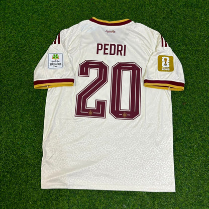 Spain World Cup 2026 Pedri 20- Away Football Jersey