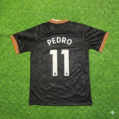 Pedro 11- Chelsea 2019/2020 Away Black Retro Football Jersey Collection