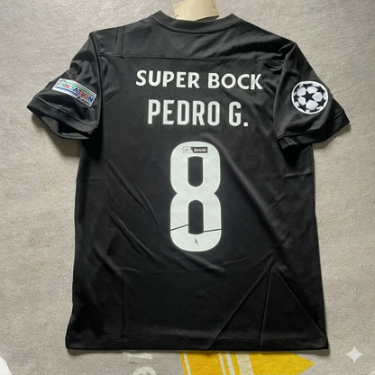 Pedro Gonçalves 8- Sporting CP Lisbon Commemorative Black Football Jersey