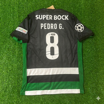 Pedro Gonçalves 8- Sporting Lisbon Home Green Football Jersey