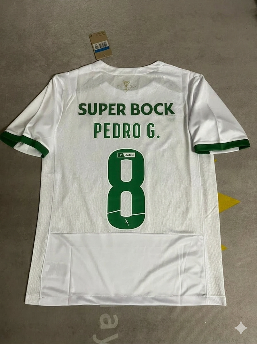 Pedro Gonçalves 8- Sporting CP Lisbon Football Jersey