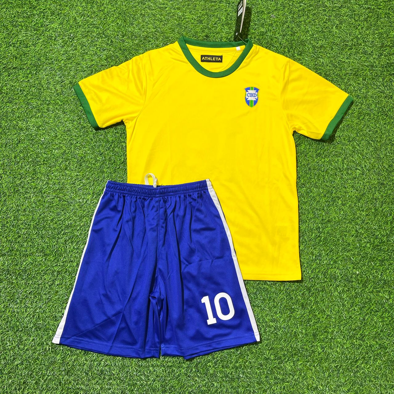 Pelé Brazil World Cup Kids Retro Football Jersey Collection