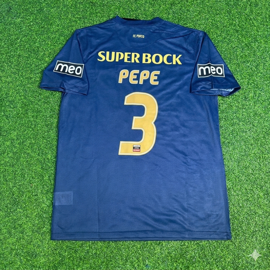 Pepe #3 FC Porto Home Retro Football Jersey Kit