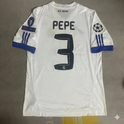 Pepe 3- Real Madrid 2010 2011 Retro Jersey Trikot
