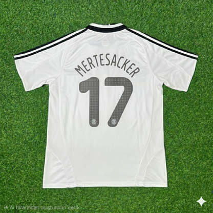 Germany EURO 2008 Per Mertesacker Retro Football Jersey Kit