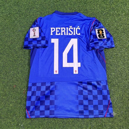 Ivan Perisic Croatia 2026 World Cup Away Blue Football Jersey