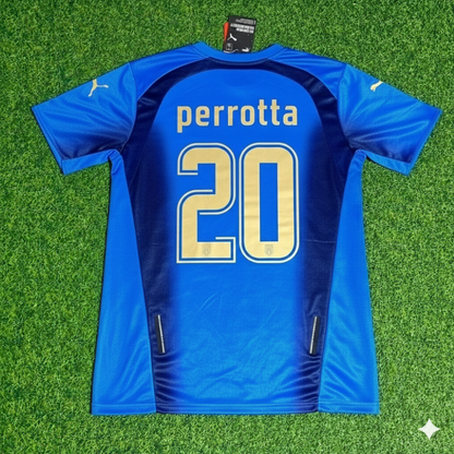 Italy World Cup 2006 Simone Perrotta 20 - Final Retro Football Jersey