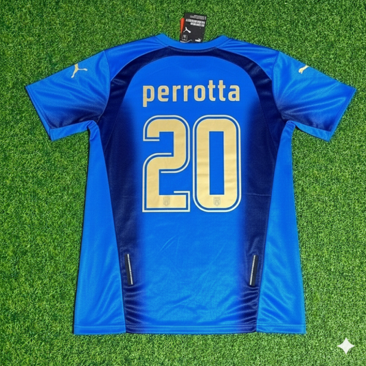 Italy World Cup 2006 Simone Perrotta 20 - Final Retro Football Jersey