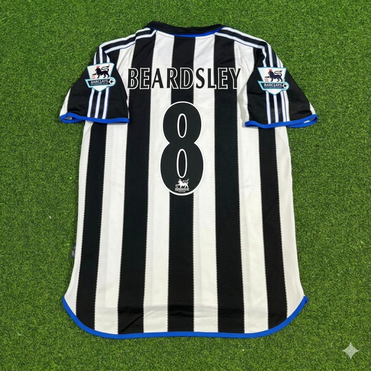 Peter Beardsley #8 Newcastle United Retro Football Jersey Kit
